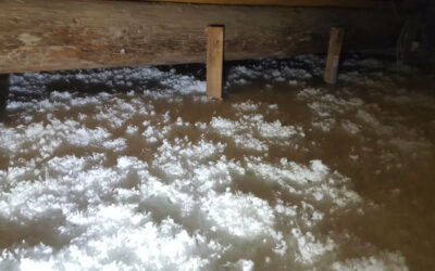 Isolation des combles perdus en laine soufflée